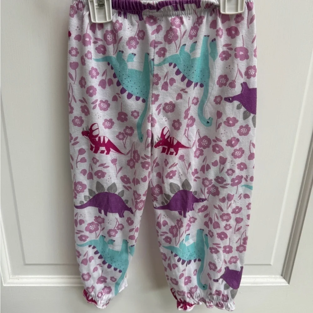 Carter's 3T Purple and Blue Dinosaur Pajama Bottoms Pants
